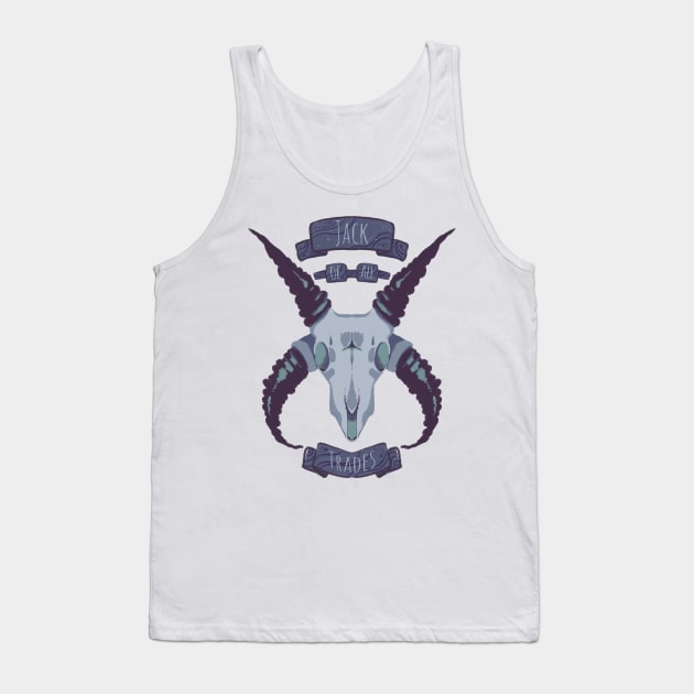 Jack of all Trades - Jacob Sheep Tank Top by livelonganddraw